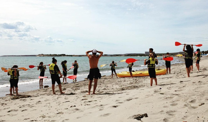 Escuelita de Mar — iniciación náutica para chicos y adolescentes en Puerto Madryn